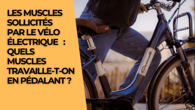 Les muscles sollicités par le vélo électrique : quels muscles travaille-t-on en pédalant ?